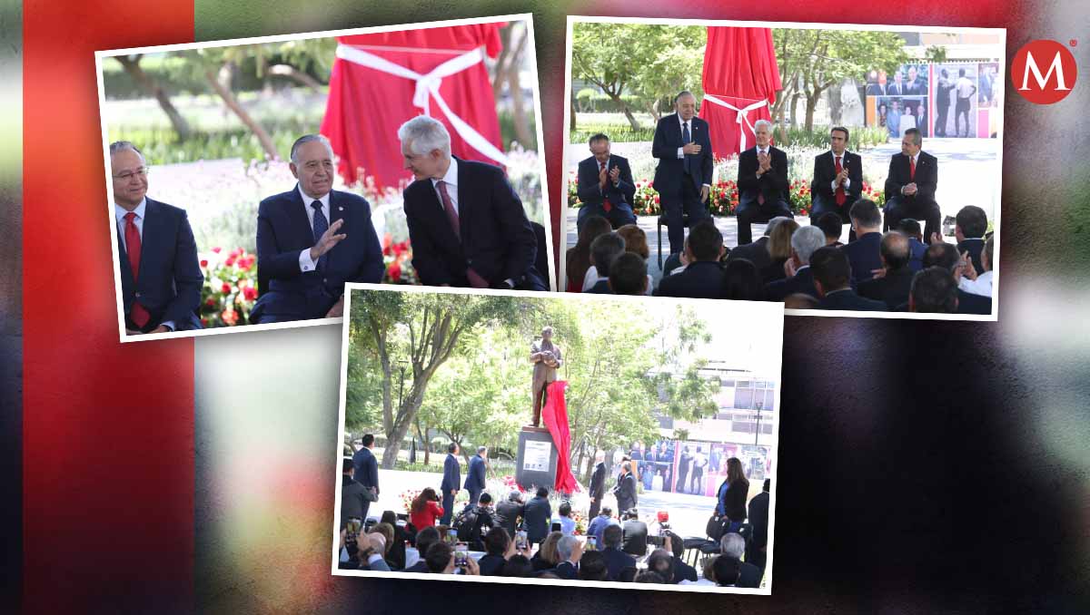 El homenaje se realizó en el Jardín Zaragoza, en la capital mexiquense.  Fotos (Iván Carmona)