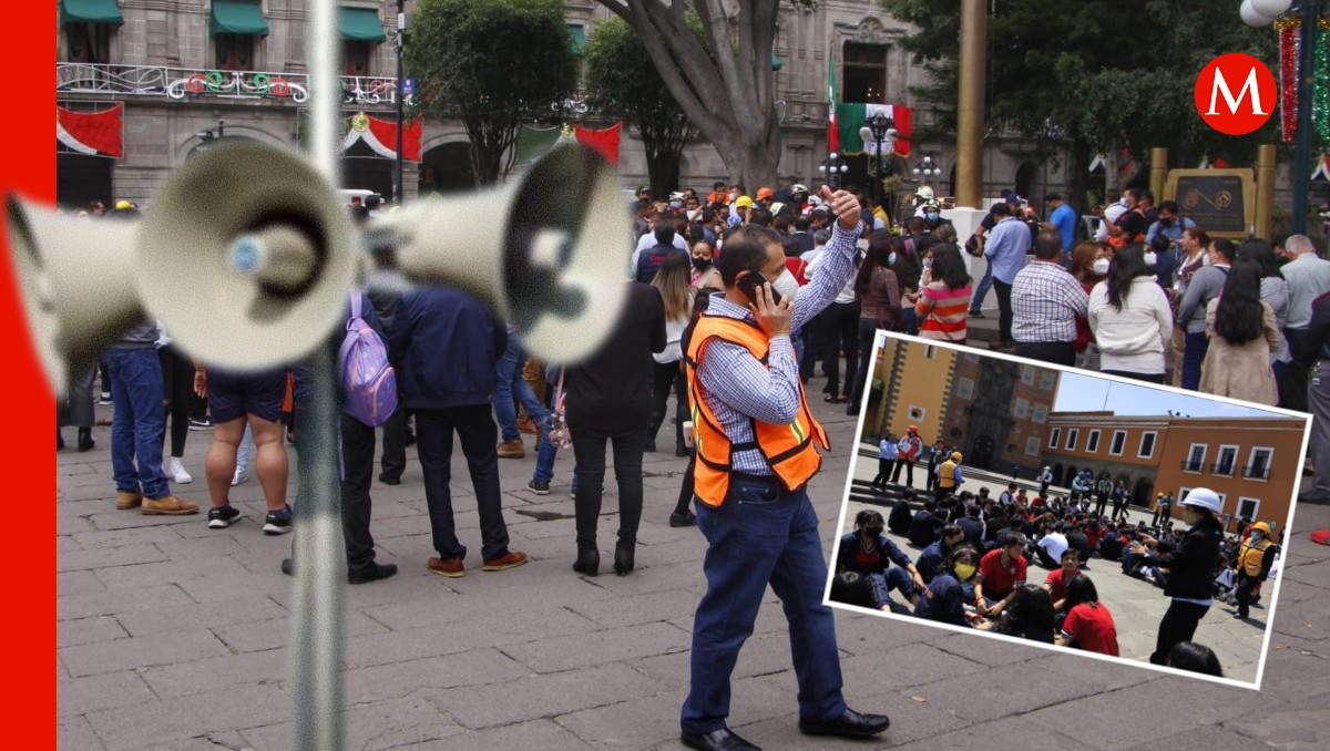 Primer Simulacro Estatal Puebla 2023 | Diseño Milenio