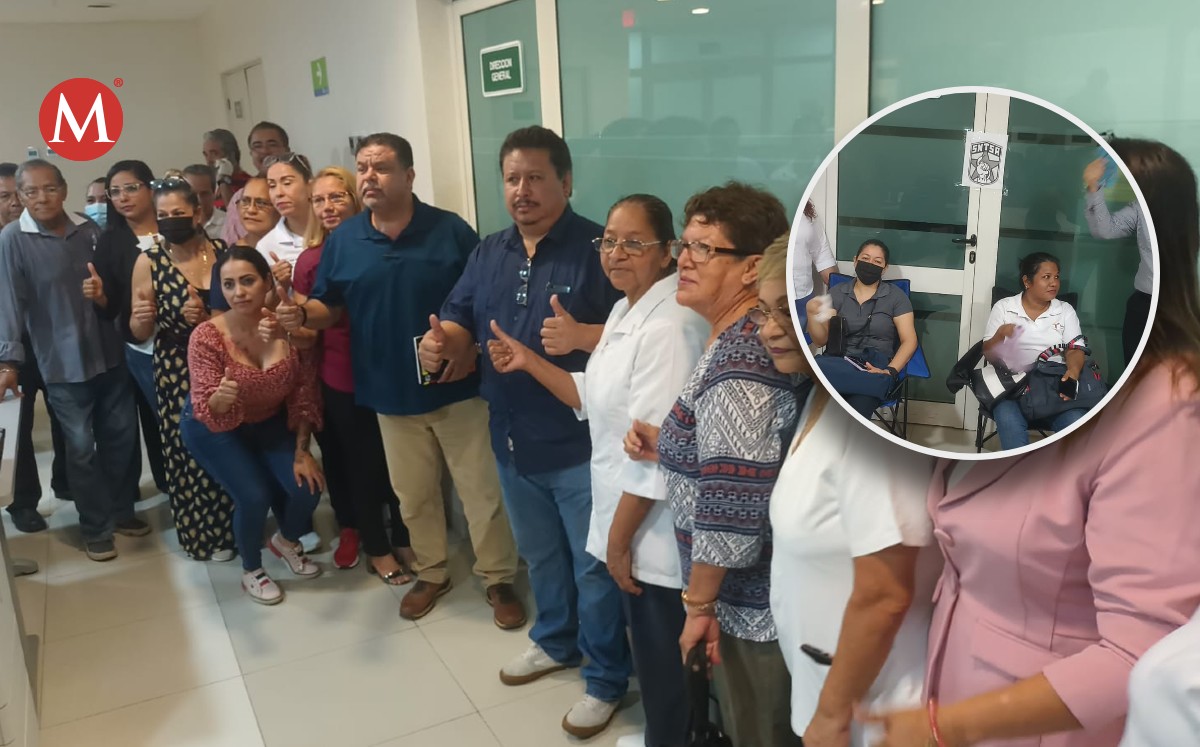 Trabajadores de hospital Carlos Canseco en Tampico toman oficinas
