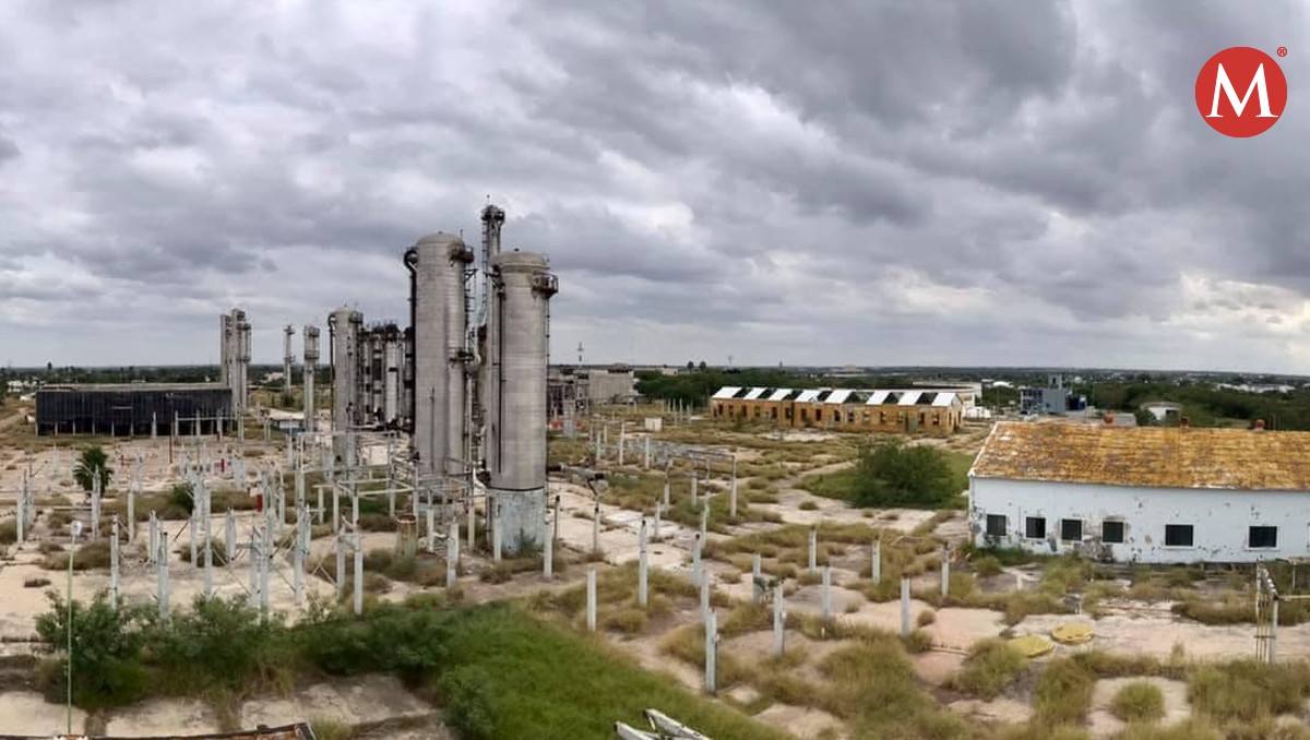 Antigua ex refinería de Reynosa, Tamaulipas.
