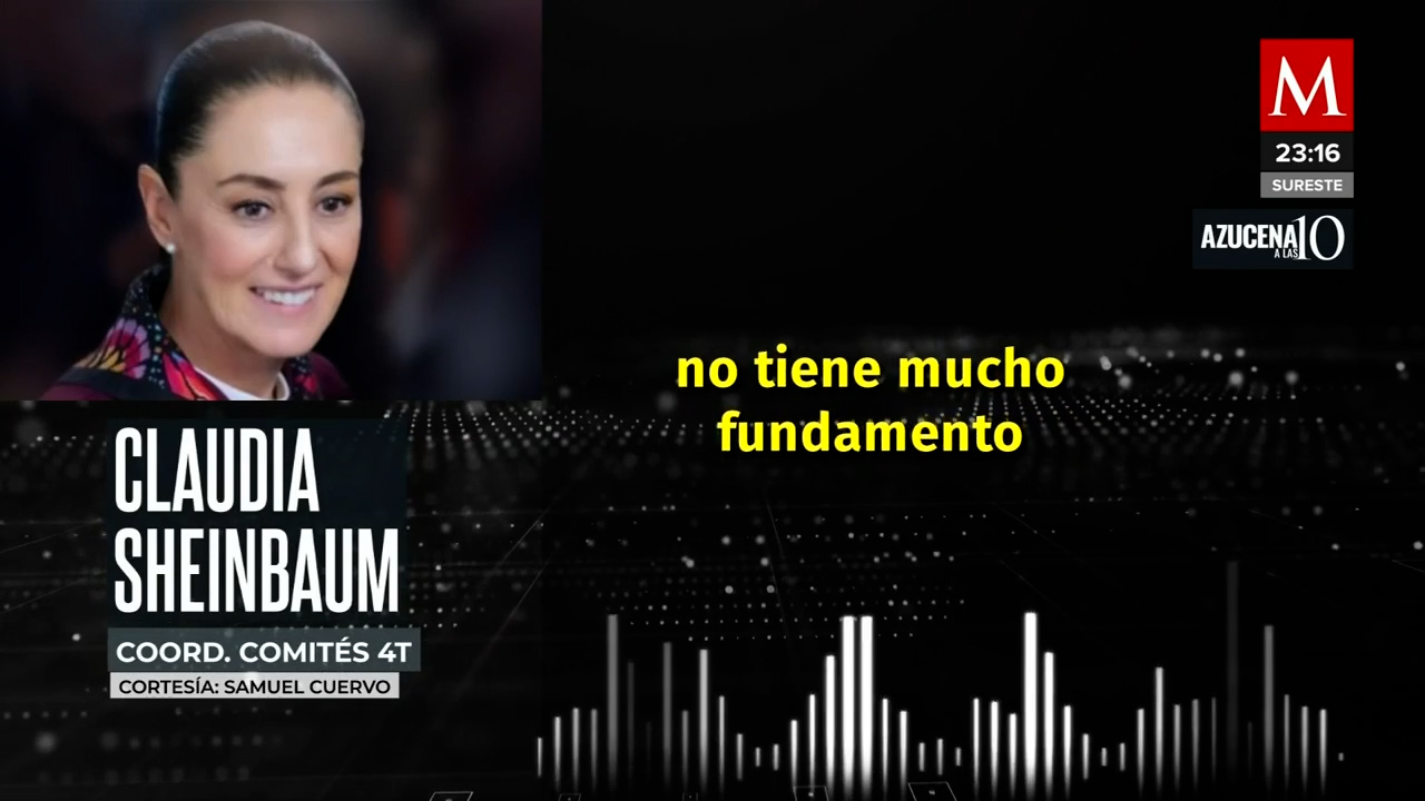Claudia Sheinbaum desmiente impugnación de Marcelo Ebrard