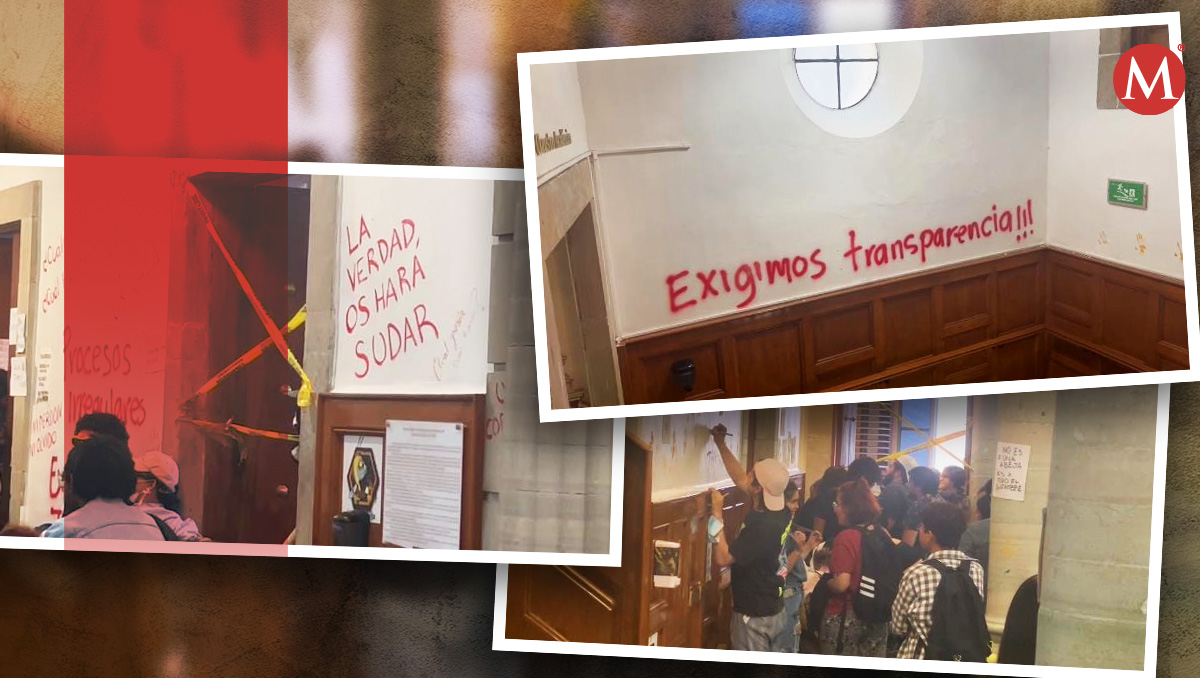 Especial | Porros vandalizan la UG; analizan autoridades presentar denuncias