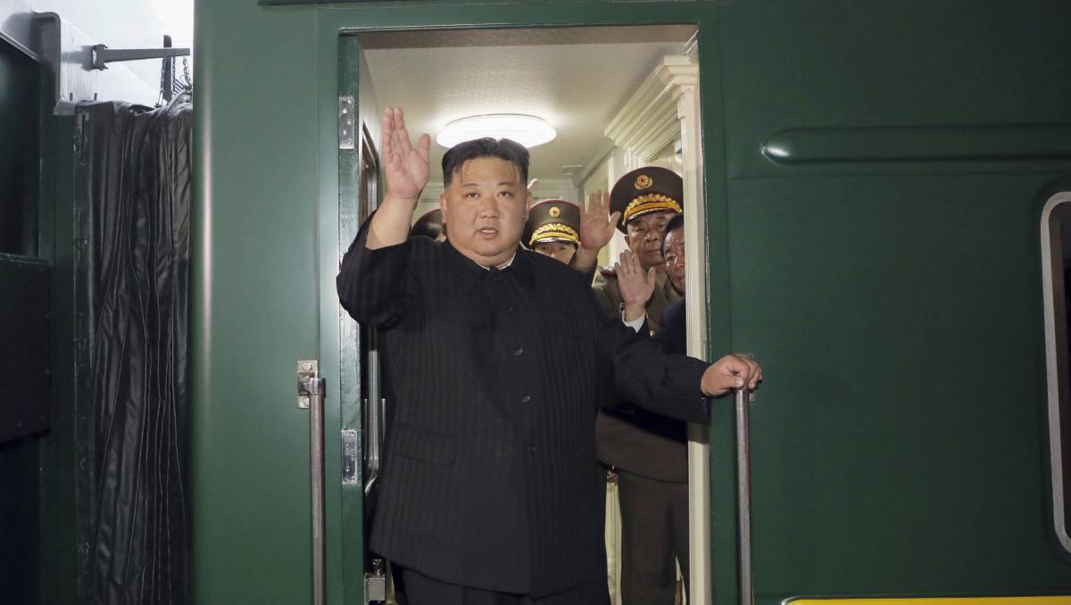 Kim Jong-un viajó a Rusia en su tren personal | AP