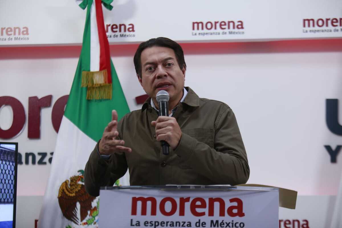 Mario Delgado, dirigente nacional de Morena. (Juan Carlos Bautista)