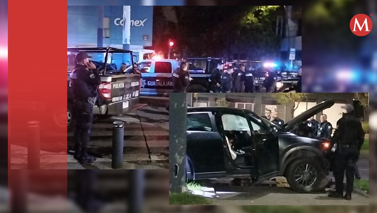 Policías de Guadalajara detuvieron a un hombre tras una persecución (Vicente Torres Alfaro)