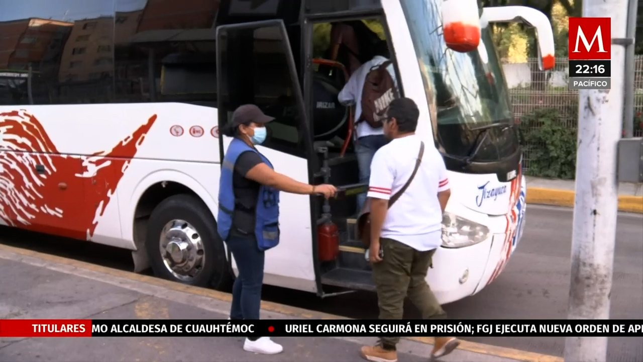 Reinicio del servicio de autobuses México-Tizayuca Ttras paro por asesinato de chofer
