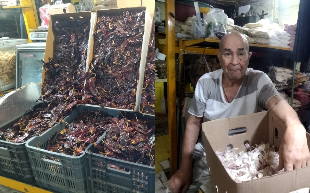 El señor Agustín tiene un local en el mercado José Ramón Valdez de Gómez Palacio. (Especial)