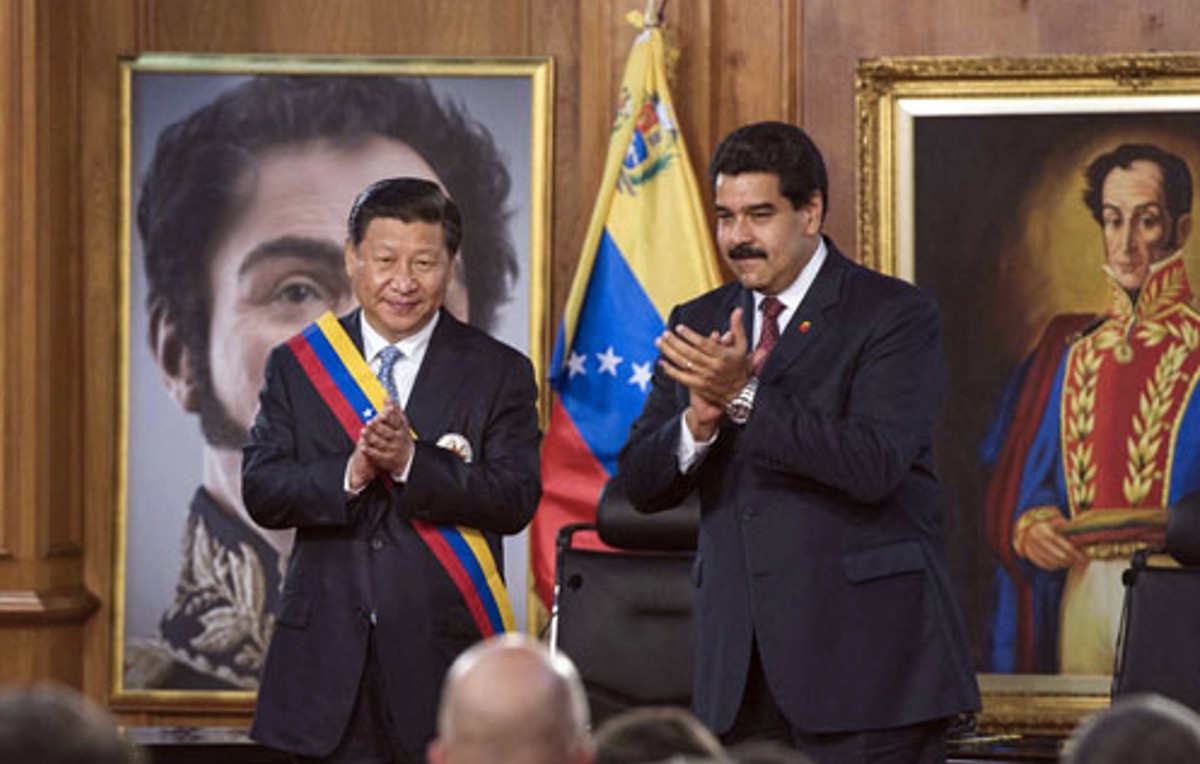 Visita de Xi Jinping a Venezuela en 2014 (Ministerio chino de Asuntos Exteriores)