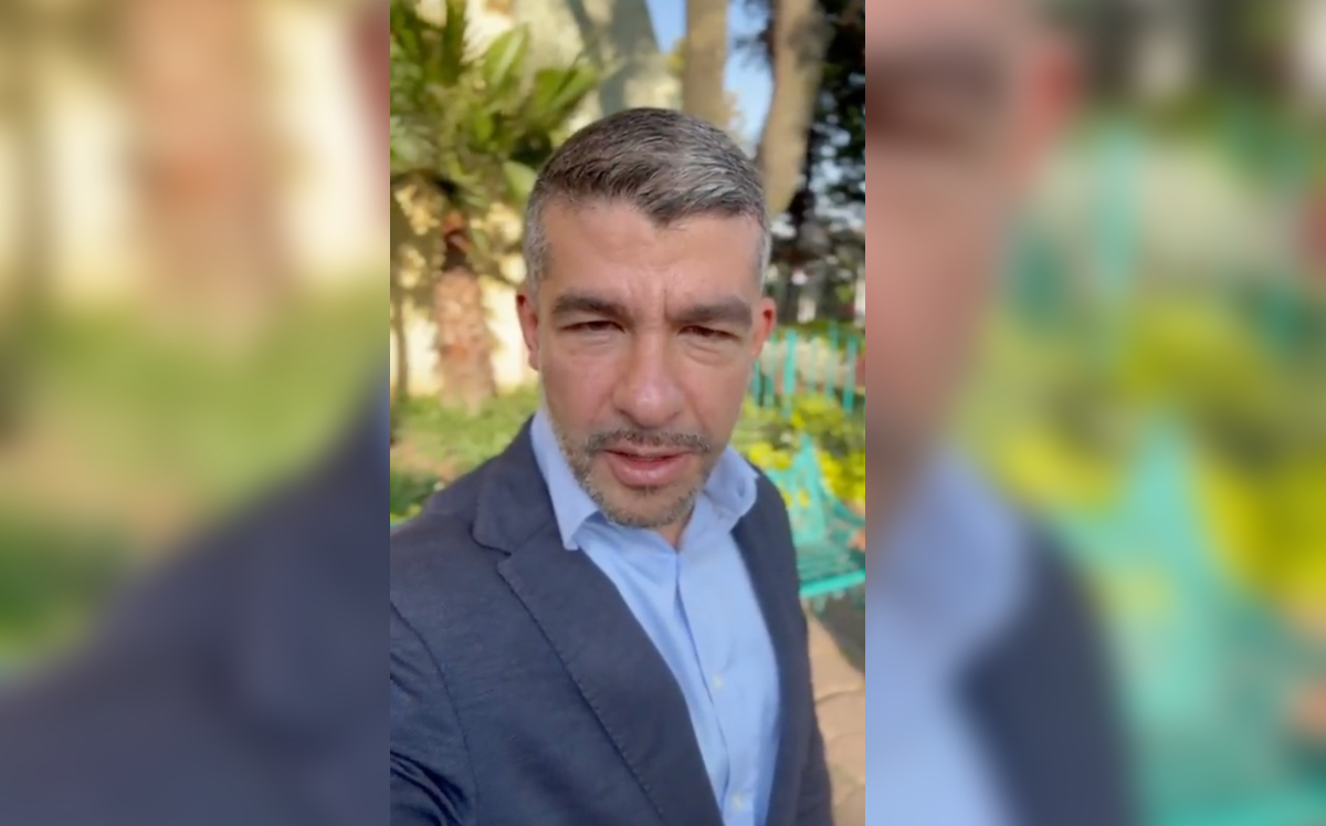 El alcalde de Miguel Hidalgo, Mauricio Tabe, en un video que compartió. | Especial