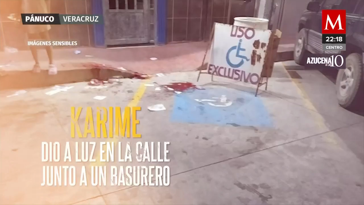 Bebé nace en la calle debido a negligencia médica en Pánuco