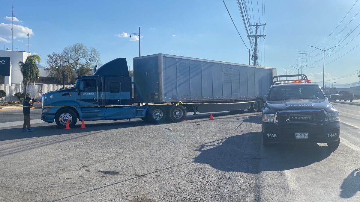 El conductor del tráiler fue detenido. Foto: Erik Solheim Rocha