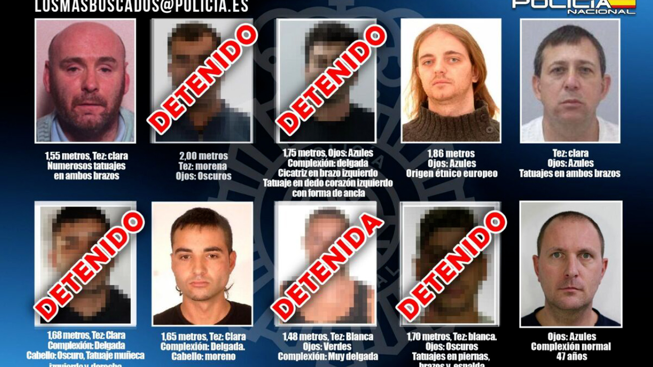 Detienen a uno de 'Los 10 más buscados' en España; está acusado de homicidio en México