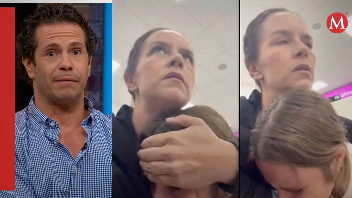 Diego Schoening comparte video de su esposa en plena balacera en el AICM | ESPECIAL