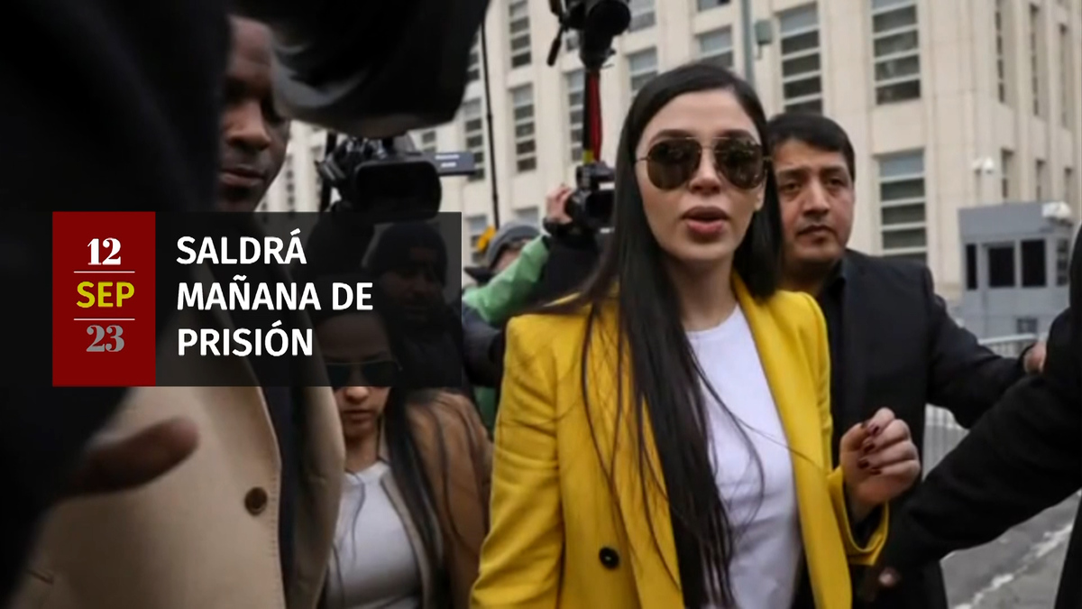 Emma Coronel, esposa de “El Chapo”, saldrá el miércoles de prisión. Pedro Gamboa, 12 de septiembre de 2023