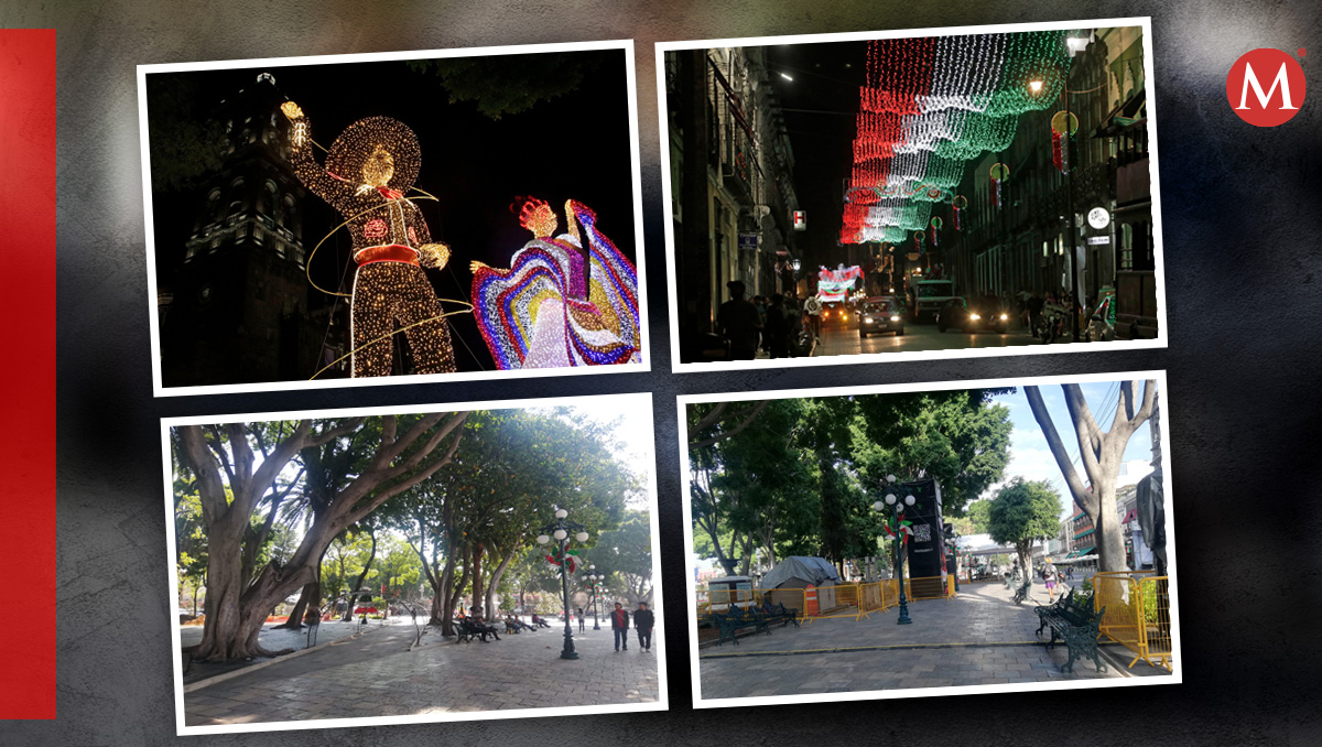 Fiestas patrias en Puebla | Abigail García/Agencia Enfoque | Diseño Milenio