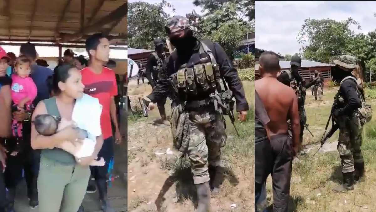 Los militares intimidaron a civiles desarmados | Especial