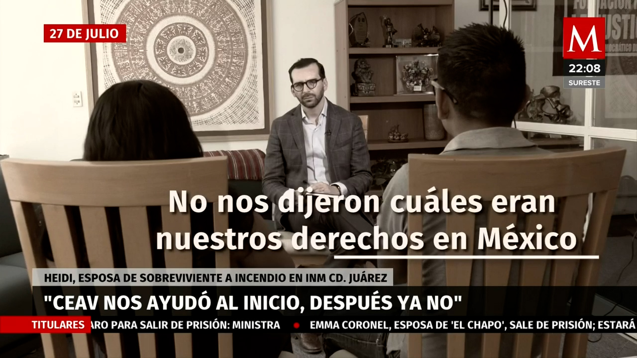 La lucha de Enrique, sobreviviente de una tragedia en estación migratoria