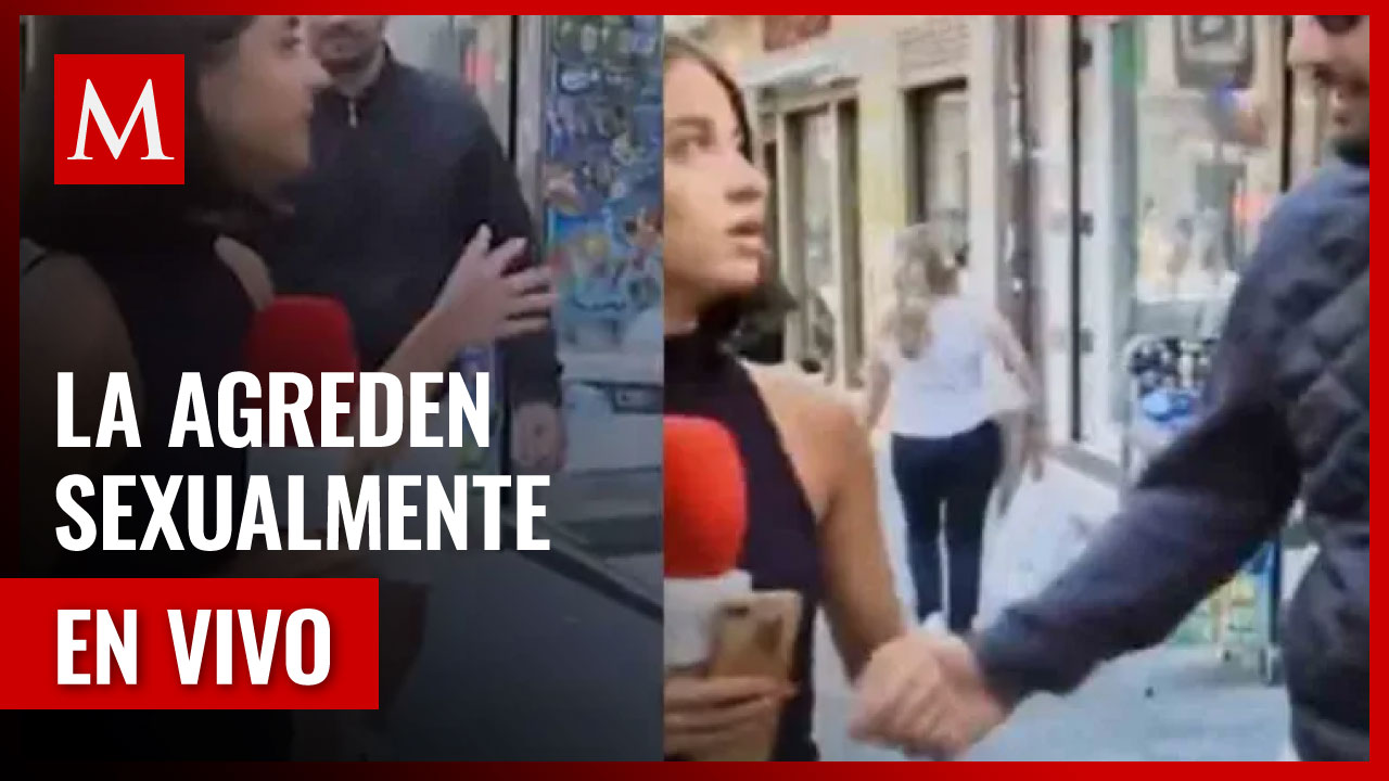 Reportera sufre agresión sexual en vivo por parte de un hombre; ya fue detenido