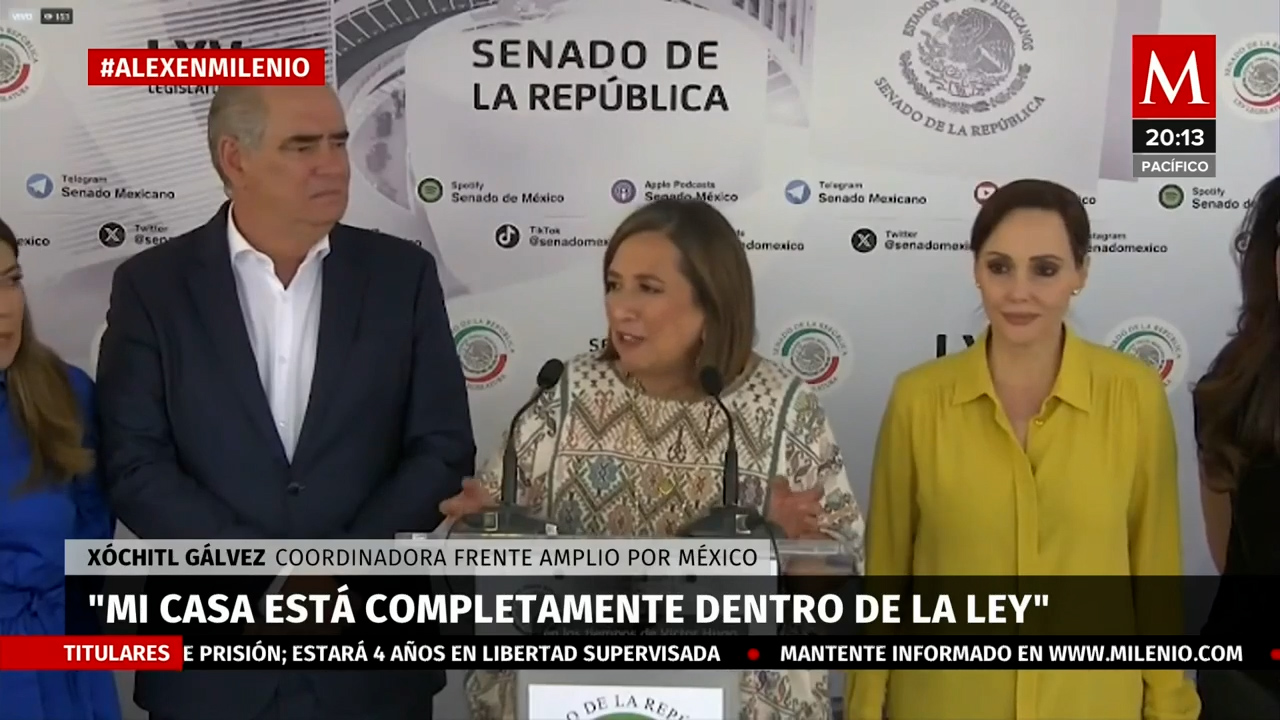 Xóchitl Gálvez alerta sobre la demolición de su hogar