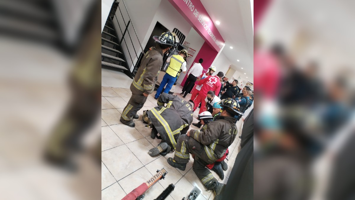 Cae elevador en Coyoacán | Bomberos Ciudad de México (Twitter)