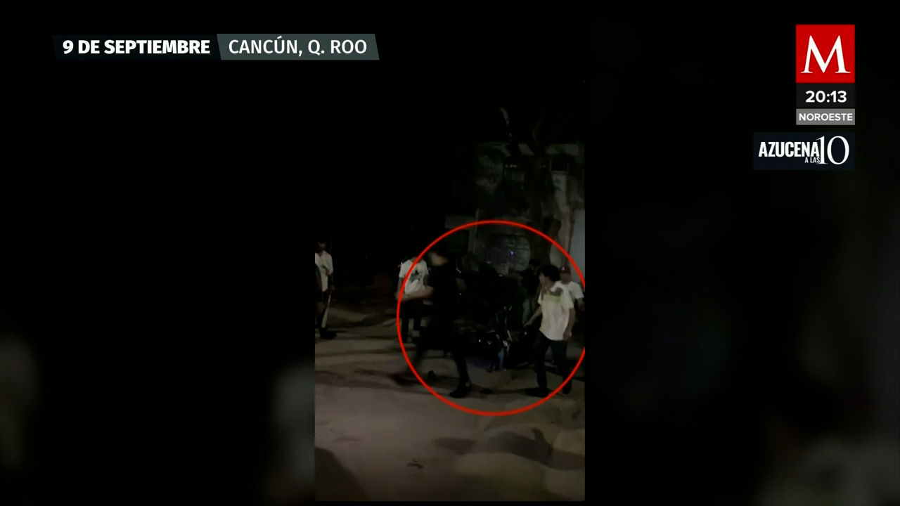En Cancún, grupo de más de 15 personas deja a joven de 20 años en estado crítico