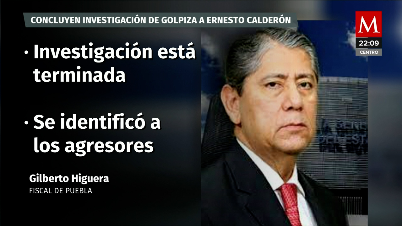 Cierre de Investigación por Golpiza a Ernesto Calderón en Puebla