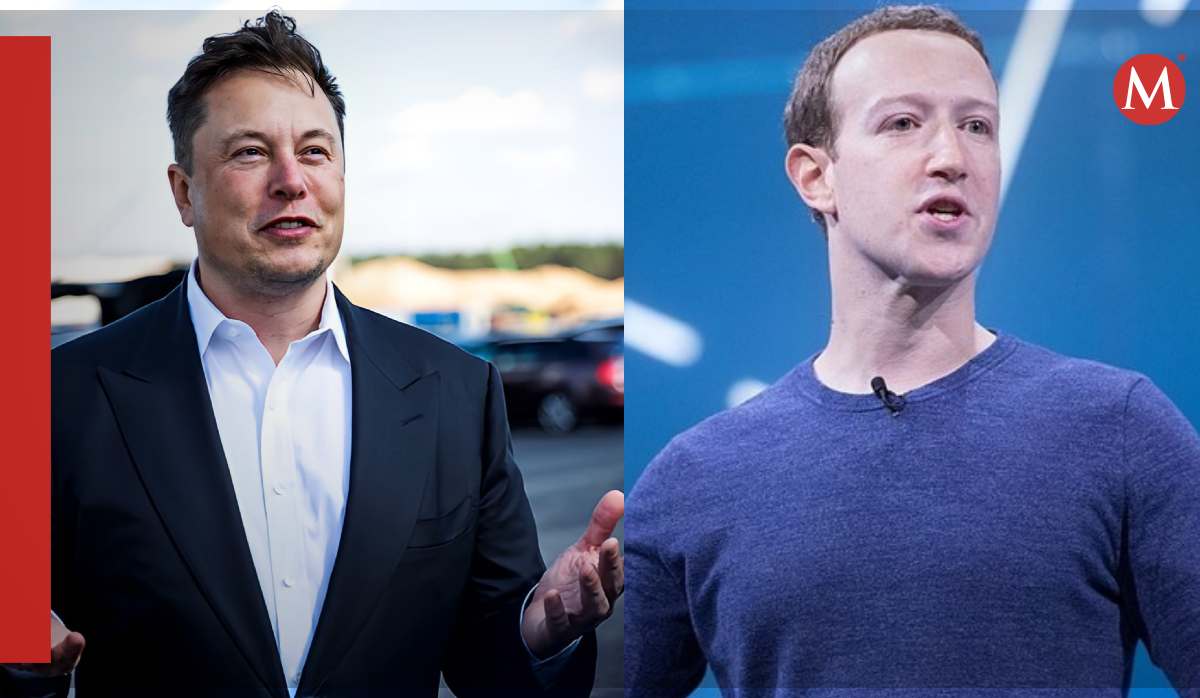 Elon Musk y mark Zuckerberg / Twitter