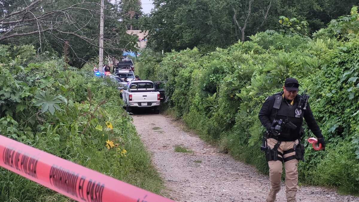 Fosa clandestina en Santa Ana Tepetitlán. (Usi toledo)