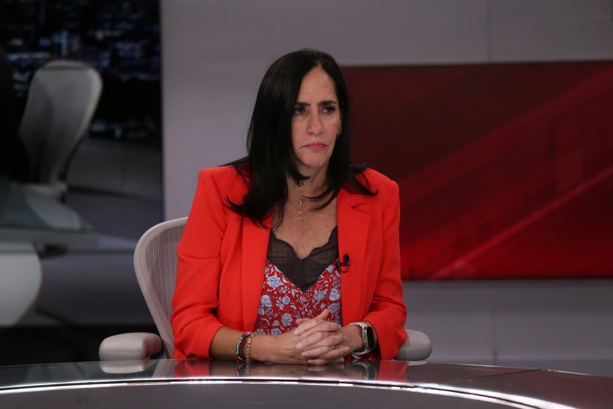 Lía Limón en entrevista para Milenio Televisión. | Hazel Xala