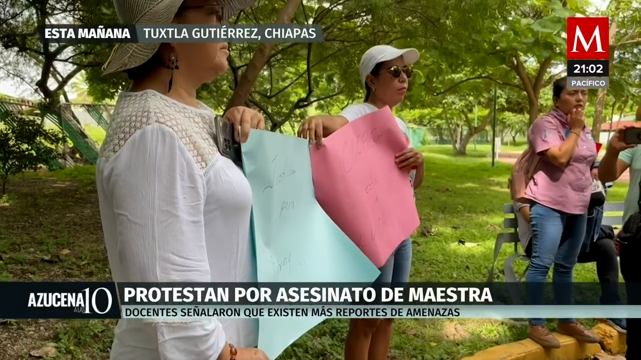 Maestras del Cobach luchan por la justicia en el caso de Berni Flor Mejía