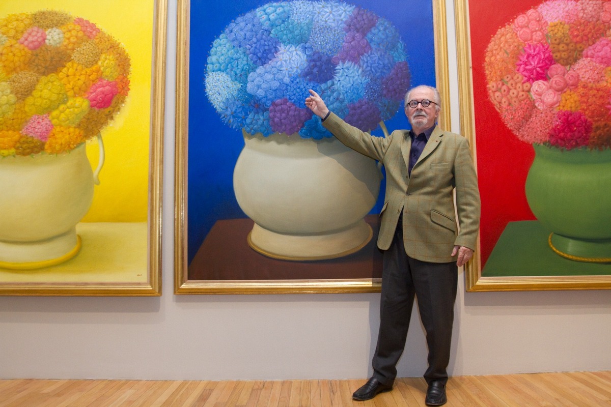 En 2012 Botero celebró sus 80 años de vida con una exposición en Bellas Artes. (Foto: Jesús Quintanar)