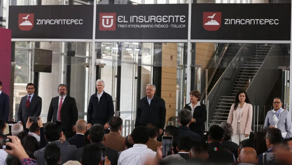 Jorge Nuño destaca que la obra del Tren Interurbano será orgullo para mexiquenses