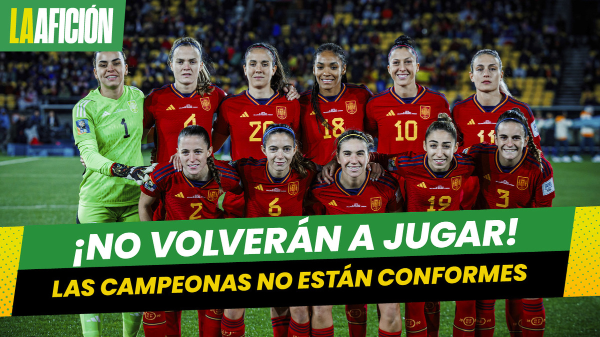 Jugadoras españolas, campeonas del mundo comunican a RFEF que no volverán a la selección