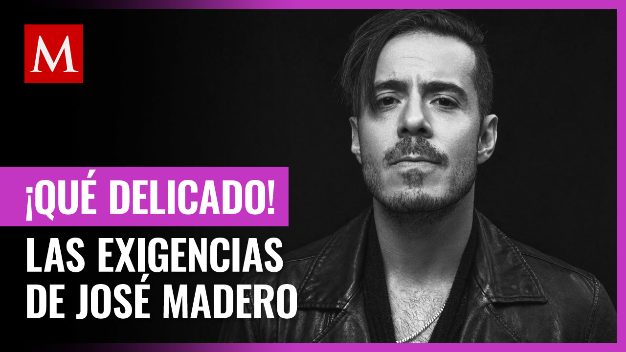 La curiosa exigencia de José Madero en sus camerinos