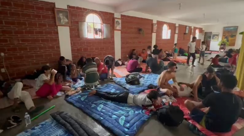 Oaxaca: Migrantes en refugios en iglesias | Óscar Rodríguez
