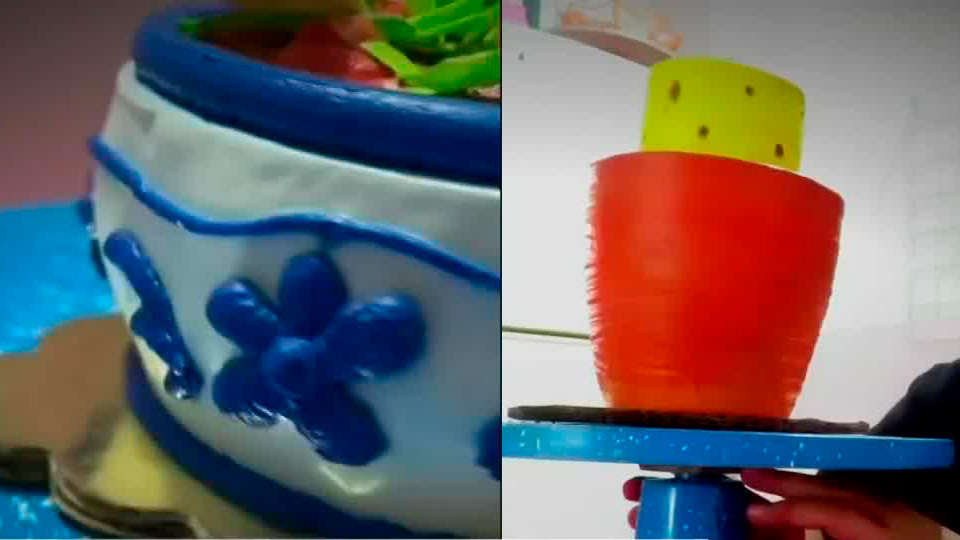 Repostera en Veracruz crea pasteles con motivo de Fiestas Patrias