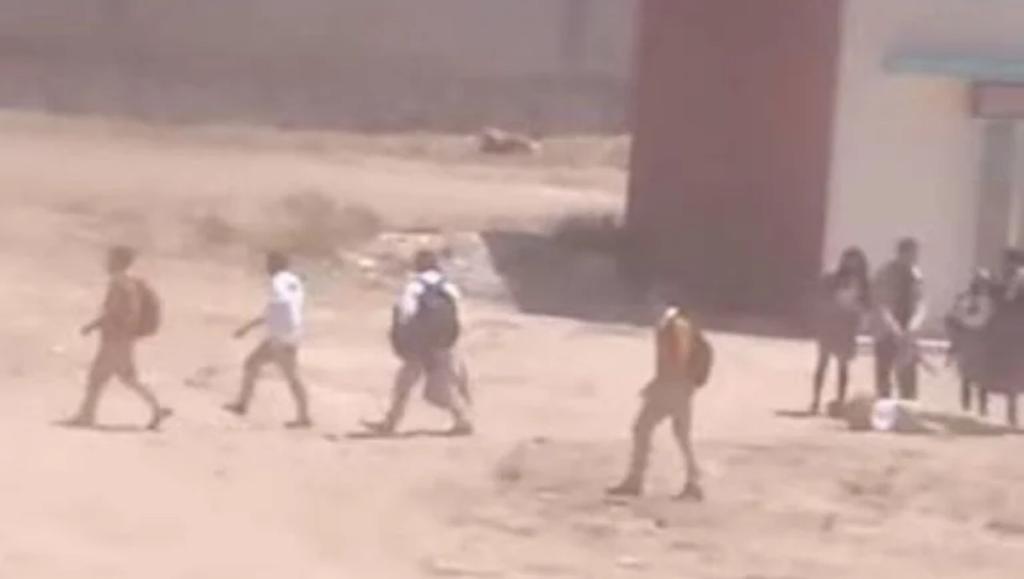 Riña de estudiantes en Hidalgo.