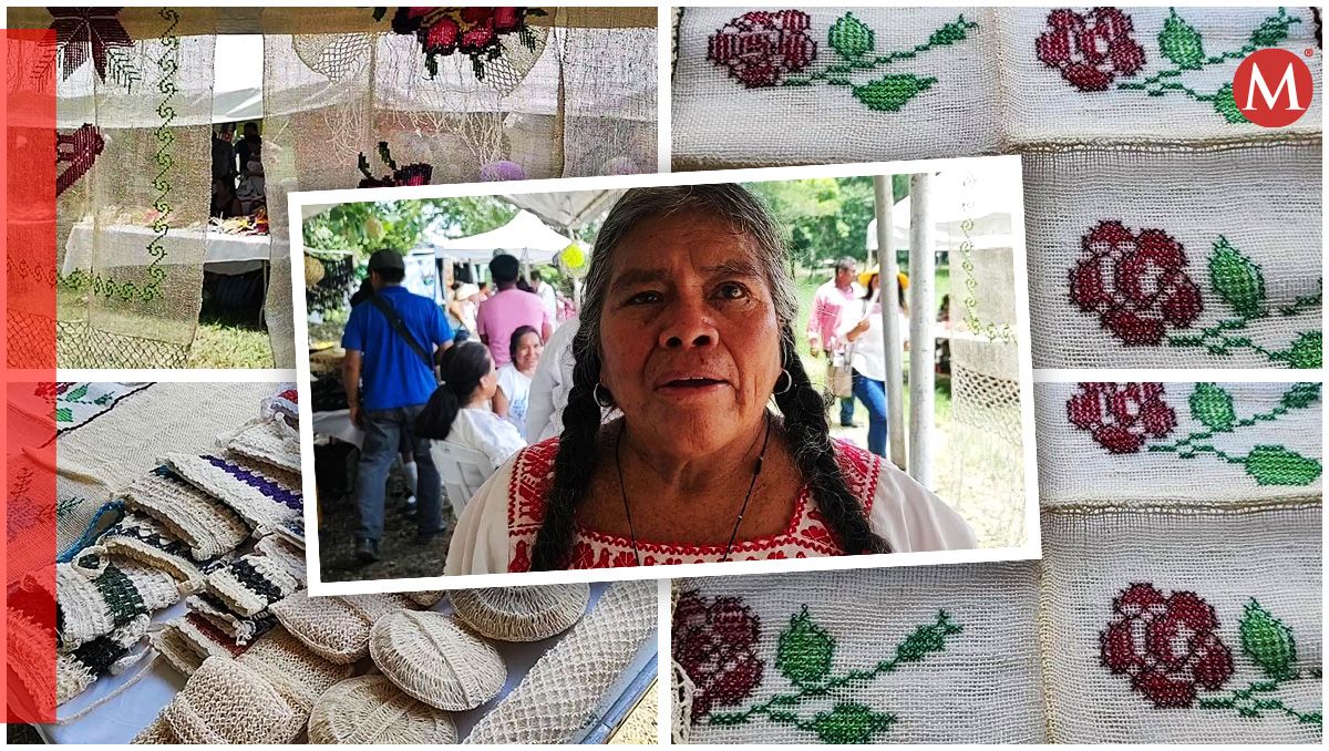 Ángela Pérez Escamilla es una artesana del municipio de San Salvador.
