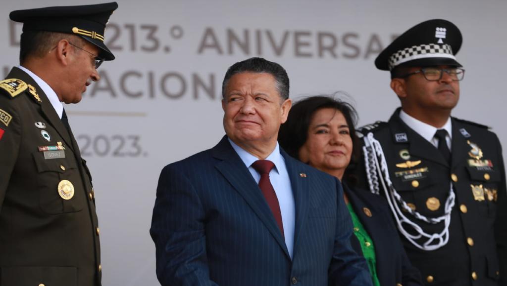 Julio Menchaca Salazar, gobernador de Hidalgo. (Jorge Sánchez)