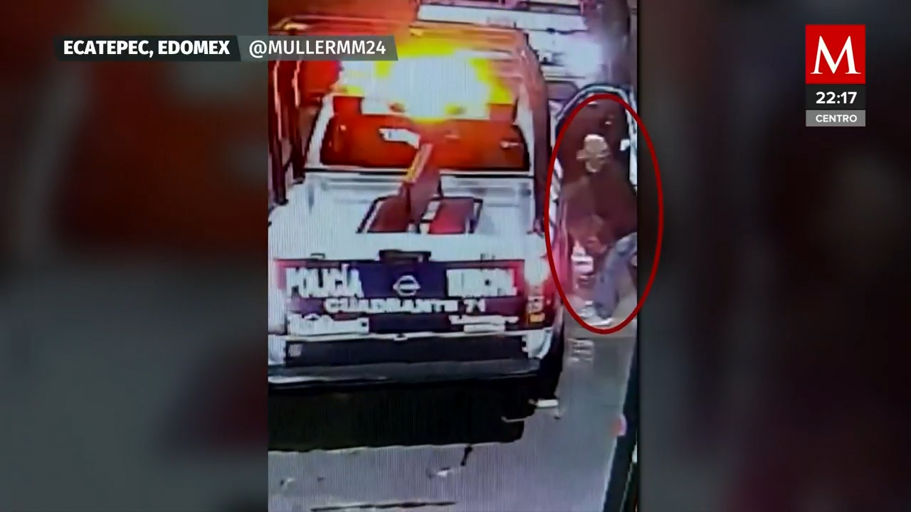 Ladrones y policías roban tres cajas fuertes en Ecatepec