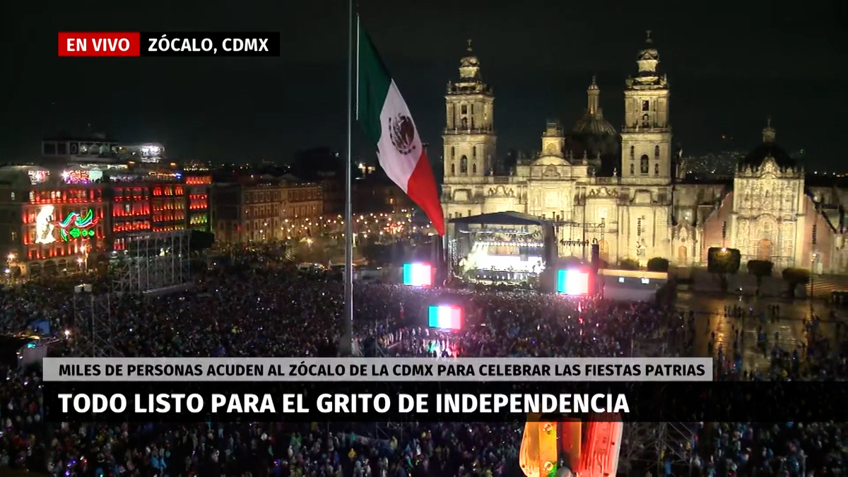 Así se prepara México para las fiestas patrias. Pedro Gamboa, 15 de septiembre de 2023