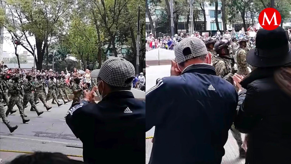 El emotivo momento se volvió viral en redes sociales.