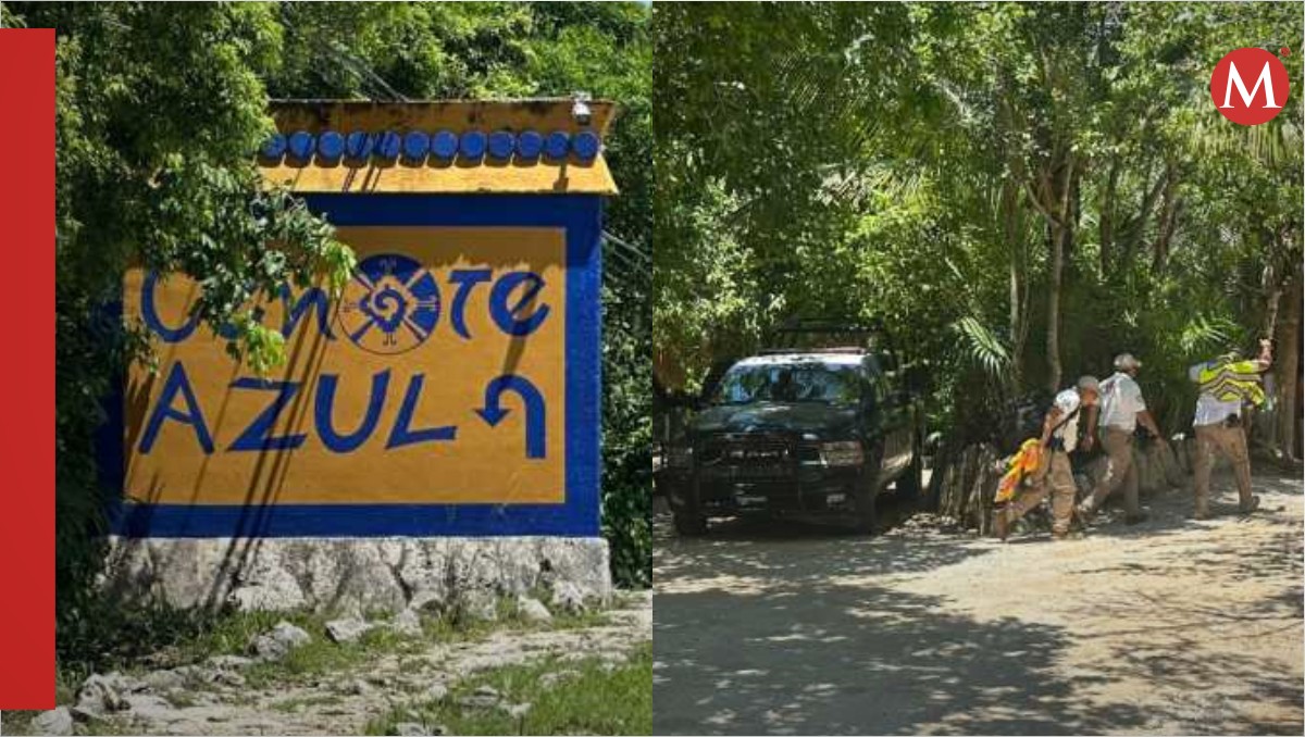 Extranjero muere en el Cenote Azul de Playa del Carmen | Pablo Vázquez