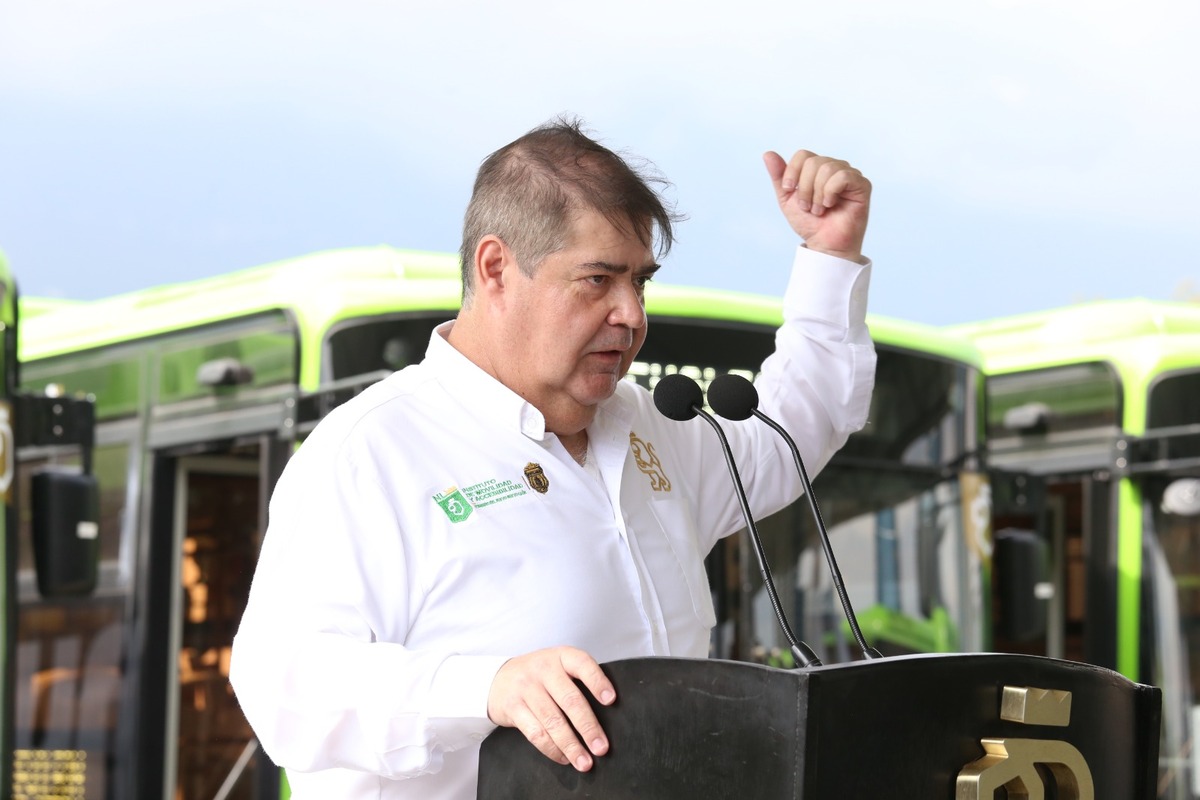 José Manuel Valdez Gaytán, director del Instituto de Movilidad y Accesibilidad de Nuevo León. Foto: Raúl Palacios