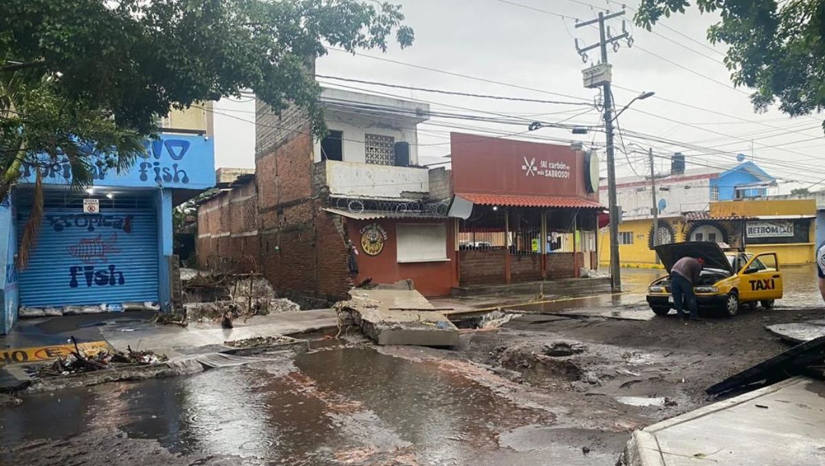 La circulación en la avenida 20 de noviembre fue suspendida | Especial