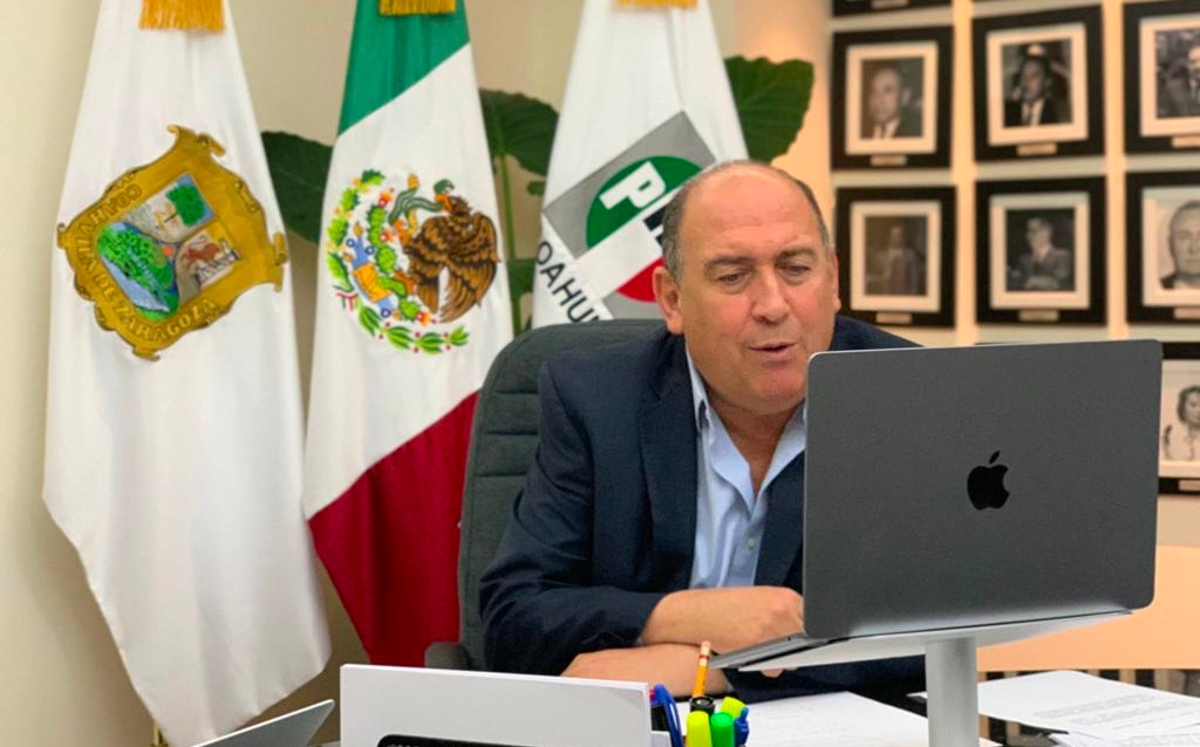 El líder del PRI en la Cámara de Diputados, Ribén Moreira. | Especial