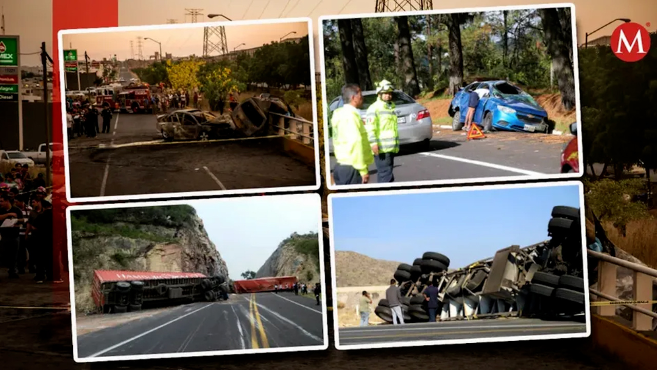 43 muertes diarias por accidentes, violencia y robo en México