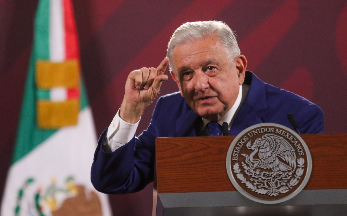 Conferencia del Presidente en Palacio Nacional el 18 de sepiembre. | Cuartoscuro