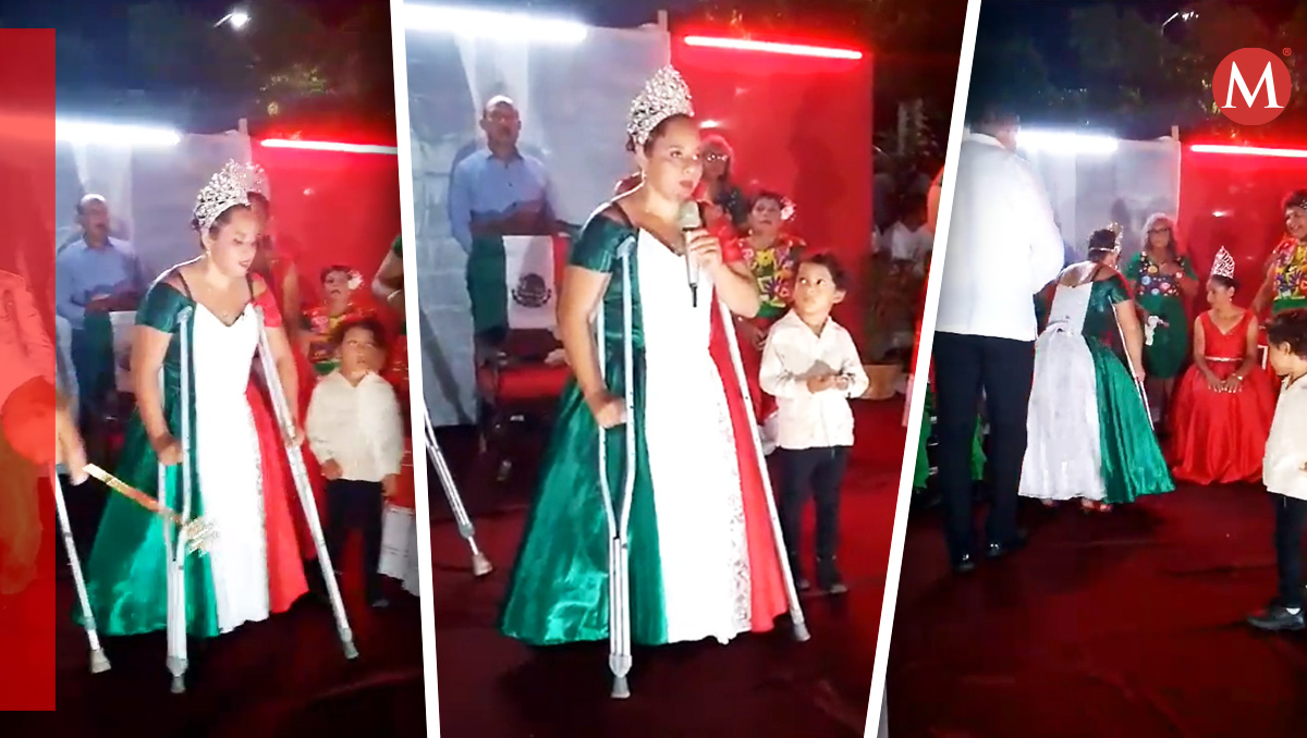 Nombran 'Reina de la Independencia' a joven con discapacidad en Oaxaca | Especial