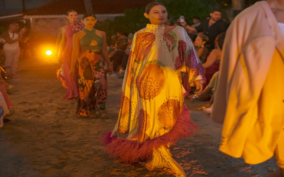 Las playas de Tulum fueron escenario de la pasarela | Pablo Vázquez